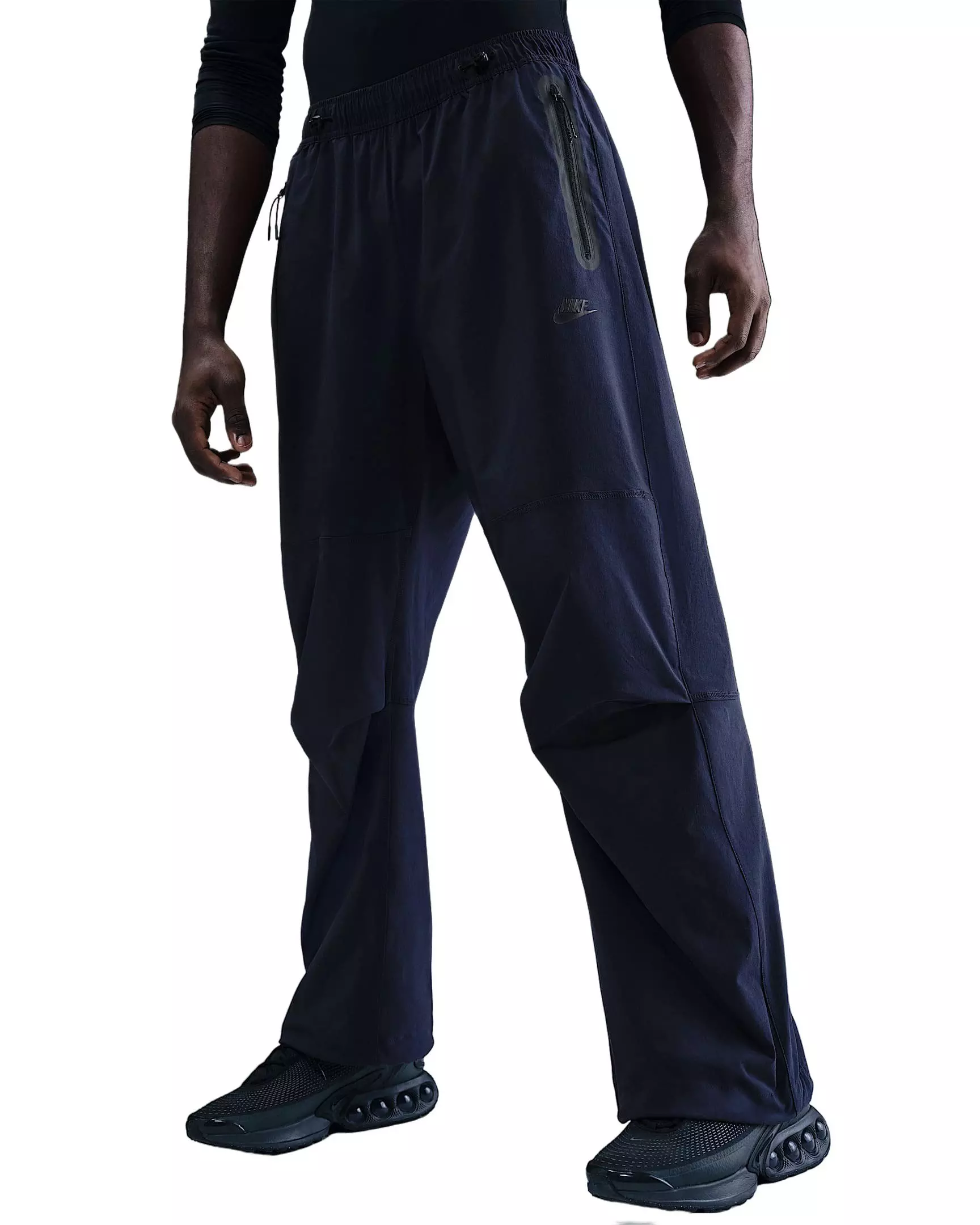 Nike Men's Tech Woven Oversized Pants - Obsidian